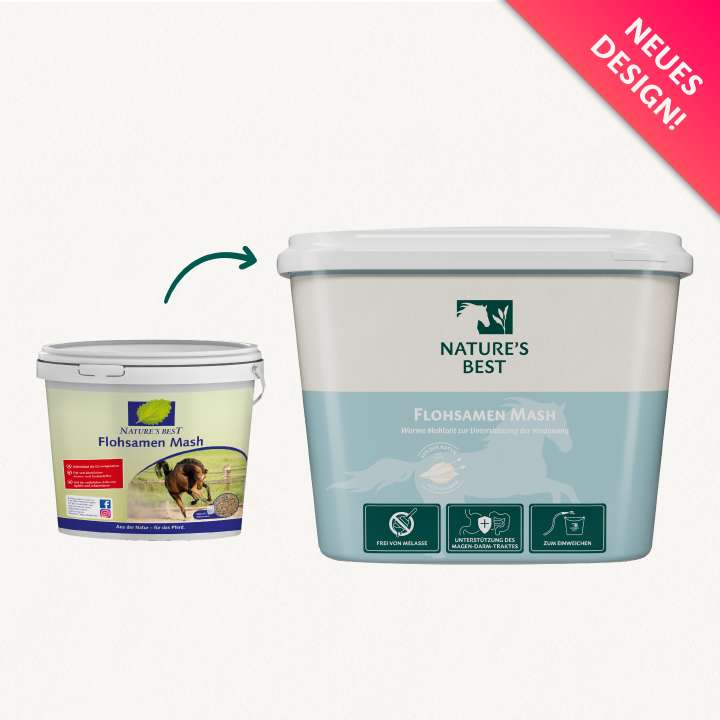 NATURE’S BEST Flohsamen Mash